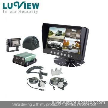 car backup camera and monitor systems with 3G GPS mobile DVR